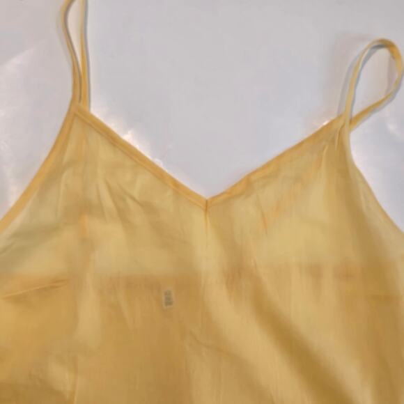 dRA Los Angeles Yara Yellow Floral Eyelet Print Mini Dress with Slip, Size XS - Picture 12 of 15